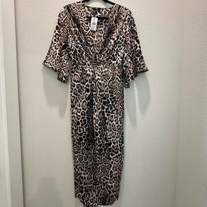 LUCCA Women’s Cheetah Dress Size XS NWT